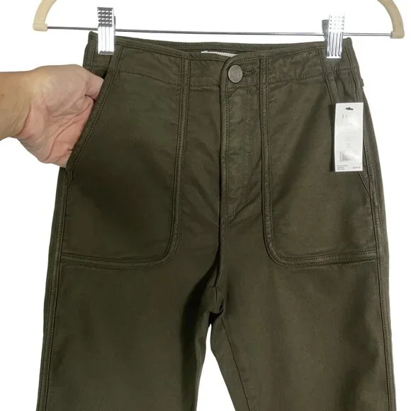 NWT Joie Andria Pant, size 24, color is Fatigue, from Revolve - Picture 4 of 13